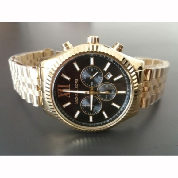 Michael Kors Other - NWT Authentic Michael Kors Gold Lexington Watch